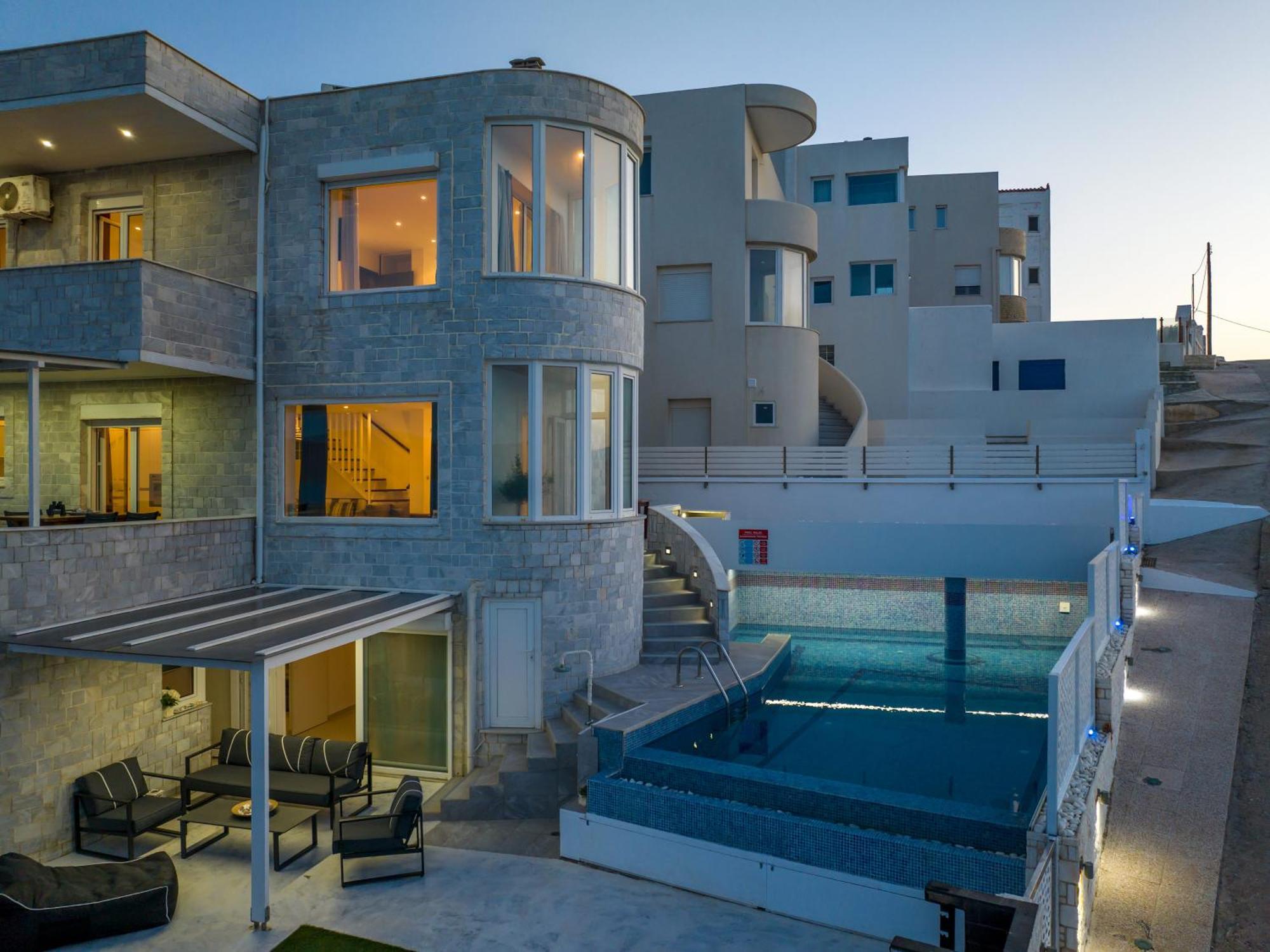 En Plo Villa Sounio Сунион Экстерьер фото